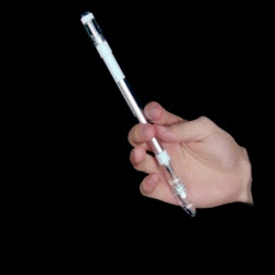 Warped Sonic Pen Spinning GIF